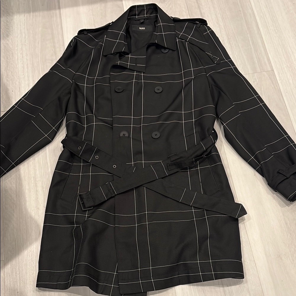 Men’s Hugo Boss trench cost